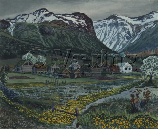 Nikolai Johannes Astrup (1880-1928)
Size: 38x46 cm
Location: Private
Photo: O.Væring