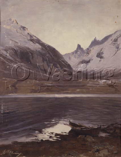 Even Ulving (1863-1952)
Size: 33x27 cm
Location: Private
Photo: O.Væring