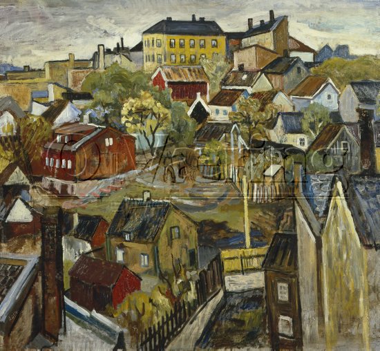 Reidar Aulie (1904-1977),
Size: 90x100 cm
Location: Private, 
Photo: O.Væring 