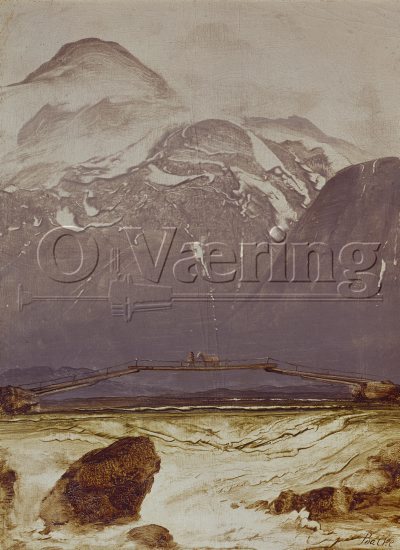 Peder Balke (1804-1887), 
Size: 
Location: Private, 
Photo: O.Væring 