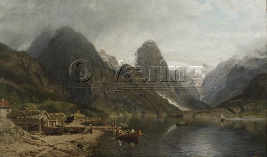 Artist: Nils Bjørnsen Møller (1827-1887)
Dimensions: 95x157 cm/
Photocredit: O.Væring/
Digital Size: High-res TIFF and JPG/