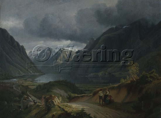 Artist: Louis Gurlitt (1812-1897)
Size: 26x34 cm
Location: Private
Photo: O.Væring