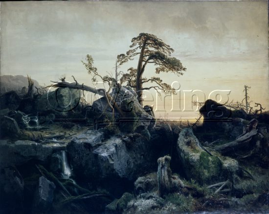August Cappelen (1827-1852), 
Size: 130x163 cm,
Genre: Painting, 
Location: Museum,