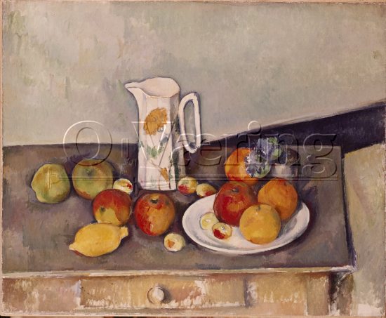 Paul Cezanne  ( 1839-1906), 
Size: 59.5x72.5 cm, 
Location: Museum, 
Photo: O.Vaering,