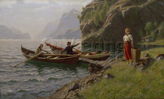 Hans Dahl (1881-1919), 
Size: 60x100 cm,
Genre: Oil on canavas, 
Location: Private, 
Photo: Per Henrik Petersson