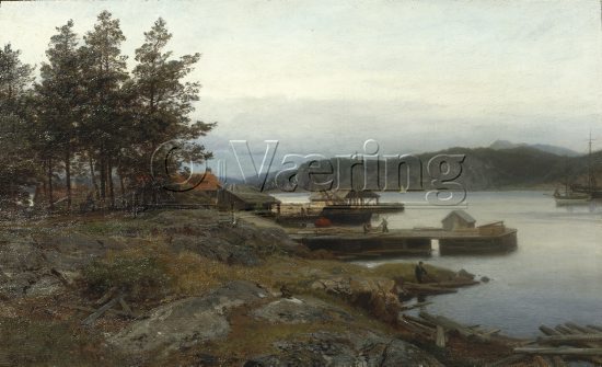 Johan Christian Dahl (1788-1857), 
Size: 47x72 cm
Location: Private, 
Photo: O.Vaering