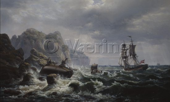 Johan Christian Dahl (1788-1857)
Size: 53x86 cm
Location: Museum
Photo: O.Væring 