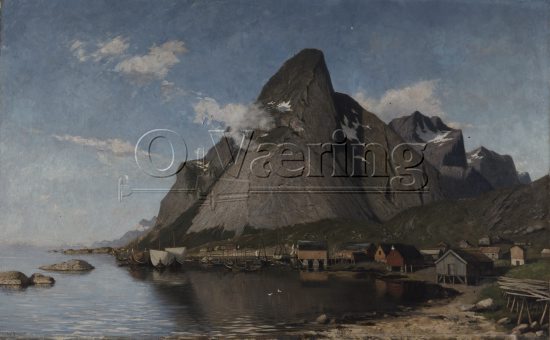 Artist: Johannes von Ditten (1848-1924)
Size: 115x200 cm
Location: Private
Photo: O.Væring
