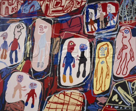 Jean Dubuffet (1901-1985) French painter
Size: 130x161 cm
Location: Museum
Photo: O.Væring