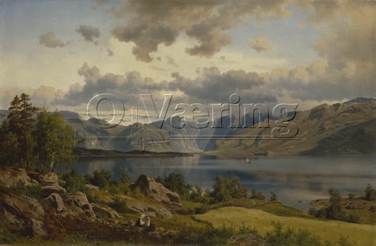Johan Fredrik Eckersberg (1822-1870)
Size: 52x79 cm
Location: Museum, 
Photo: O.Væring
