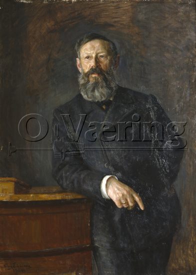 August Eiebakke (1867-1938)
Size: 99x81.5 cm
Location: Private
Photo: O.Væring