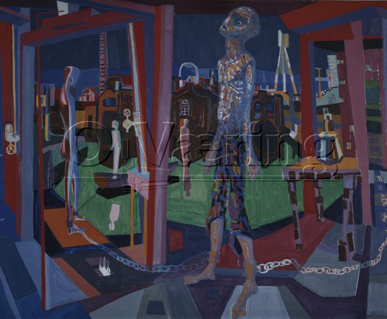 Artist: Arne Ekeland (1908-1994)
Dimensions: 121x150 cm/
Photocredit: O.Væring/Artist/
Digital Size: High-res TIFF and JPG/