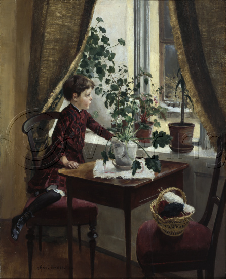 Barn i interiør / child in interior ender, axel o. væring