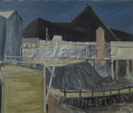 Finn Faaborg (1902-1995)
Size: 66x80 cm
Location: Private
Photo: O.Væring