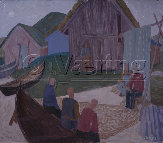 Finn Faaborg (1902-1995)
Size: 102x120 cm
Location: Private
Photo: O.Væring