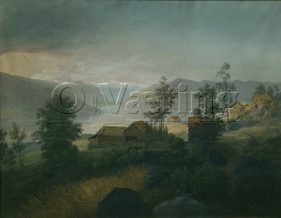 Johannes Flintoe (1787-1870), 
Size: 66x86 cm, 
Location: Museum,