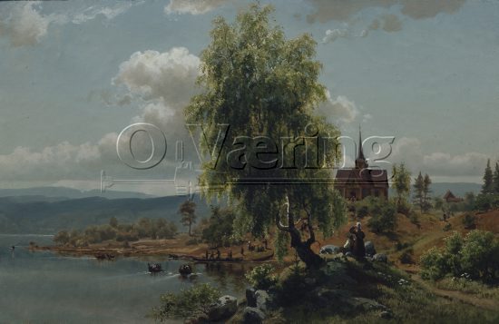 Joachim Frich (1810-1858)
Size: 35x52 cm
Location: Private
Photo: O.Væring