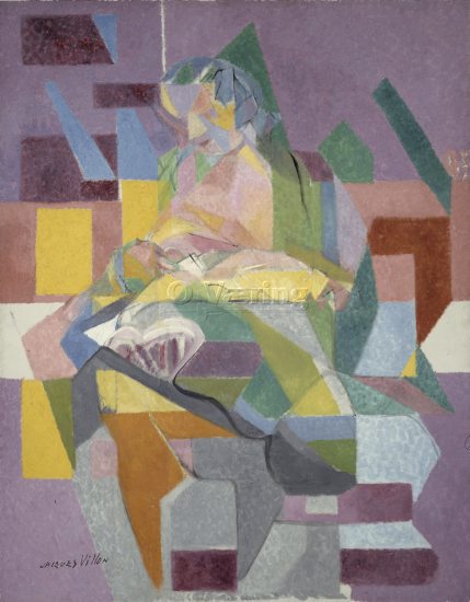 Artist: Jacques Villon (1875-1963) French painter/
Dimensions: 146x115 cm/
Photocredit: O.Væring/Artist/
Digital Size: High-res TIFF and JPG/