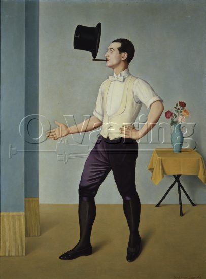 Artist: Antonio Donghi (1897-1963)
Dimensions: 116x86 cm/
Photocredit: O.Væring/Artist/
Digital size: High-res TIFF and JPG/