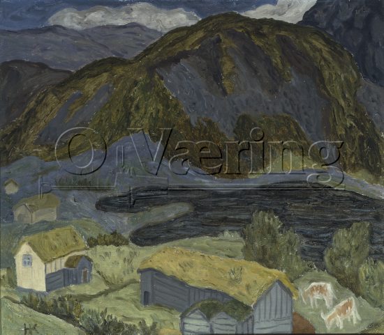 Harald Kihle (1905-1997)
Size: 57x65 cm
Location: Private
Photo: O.Væring
