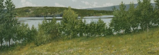 Theodor Kittelsen (1857-1914)
Size: 44x126 cm
Location: Private, 
Photo: O.Væring