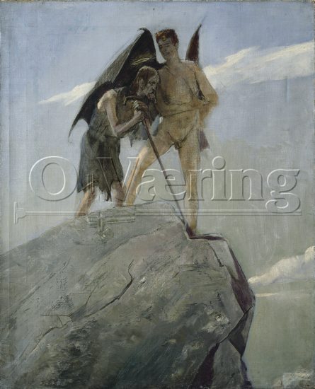 Christian Krohg (1852-1925),
Size: 80x65.5 cm
Location: Private, 
Photo: O.Vaering