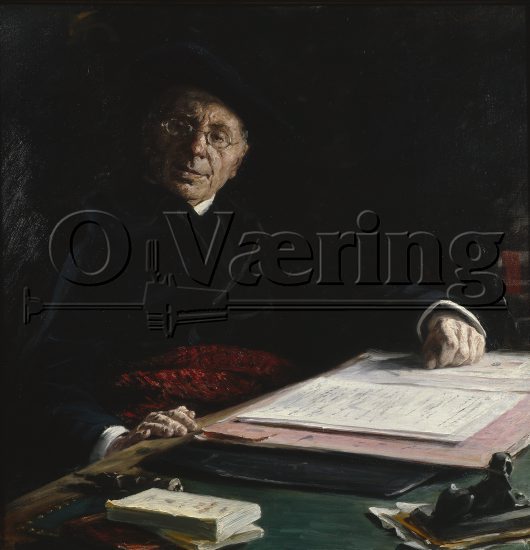Peder Severin Krøyer (1851-1909) 
Size: 100x100 cm
Location: Private, 
Photo: O.Væring 