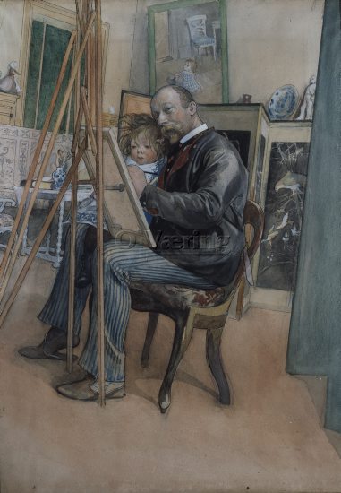 Artist: Carl Larsson (1853-1919)
Dimensions: 46x38 cm/
Photocredit: O.Væring/
Digital Size: High-res TIFF and JPG/