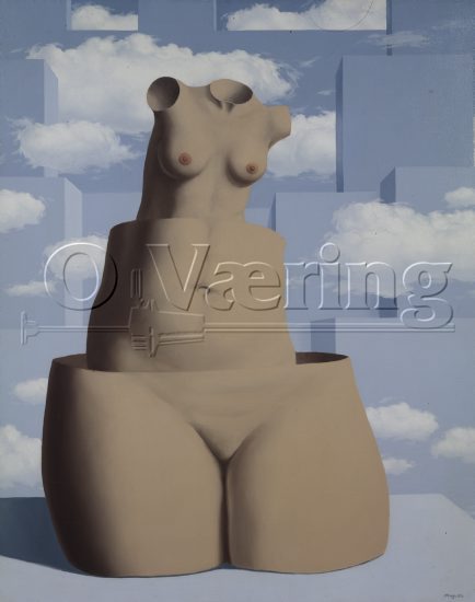 Artist: René Magritte (1898-1967)
Dimensions: 100.4x81.3 cm/
Photocredit: O.Væring/Artist/
Digital Size: High-res TIFF and JPG/