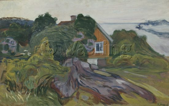 Edvard Munch (1863-1944)
Size: 49.5x79.5 cm
Location: Private
Photo: O.Væring