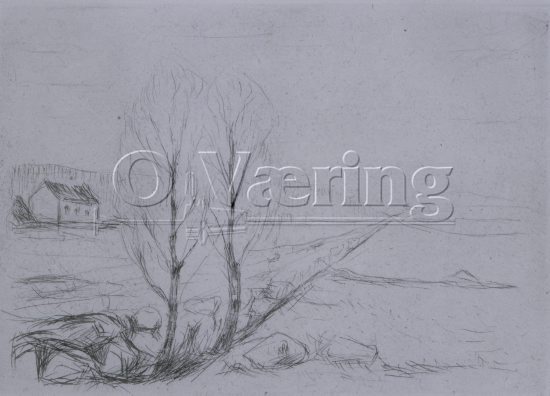 Edvard Munch 1863-1944)
Size: 15x20 cm
Location: Private
Photo: O.Væringe