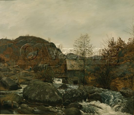 Amaldus Nielsen (1838-1932), 
Size: 86x101 cm, 
Location: Museum,