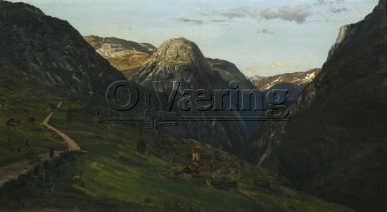 Amaldus Nielsen (1838-1932)
Size: 40x72 cm
Location: Museum, 
Photo: O.Væring 