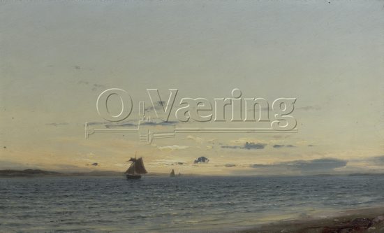 Amaldus Nielsen (1838-1932)
Size: 31x49 cm
Location: Private,
Photo: O.Væring