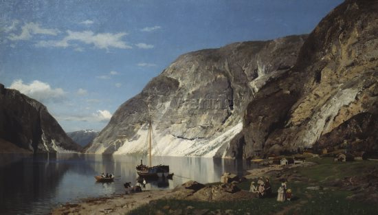 Artist: Adelsteen Normann (1848-1918)
Dimenions: 82x143 cm/
Photocredit: O.Væring/
Digital size: High-res TIFF and JPG/