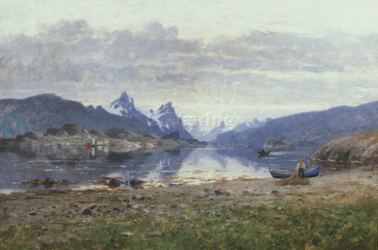 Artist: Adelsteen Normann (1848-1918)
Dimenions: 105x156 cm/
Photocredit: O.Væring/
Digital size: High-res TIFF and JPG/