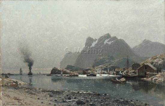Artist: Adelsteen Normann (1848-1918)
Dimenions: 60x92 cm/
Photocredit: O.Væring/
Digital size: High-res TIFF and JPG/