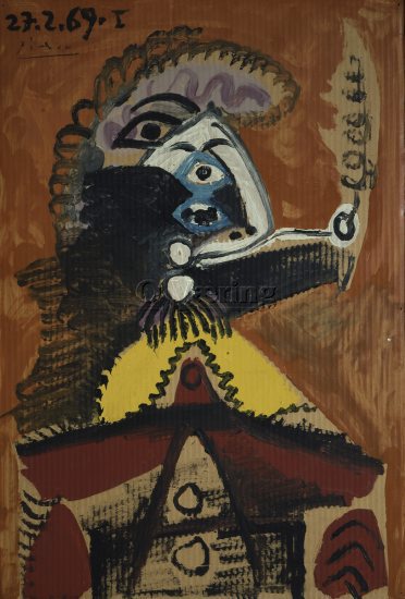 Artist: Pablo Picasso (1881-1973)
Dimenions: 96x65 cm/
Photocredit: O.Væring/Artist/
Digital Size: High-res TIFF and JPG/
