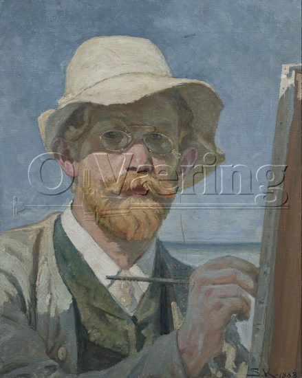 Peder Severin Krøyer (1851-1909), 
Size: 50x40 cm, 
Location: Museum, 