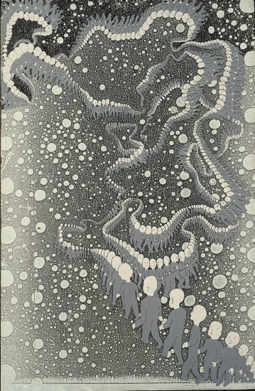 Artist: Pushwagner ( 1940 - )
Dimensions: 90x60 cm/
Photocredit: O.Væring/Artist/
Digital Size: High-res TIFF and JPG/