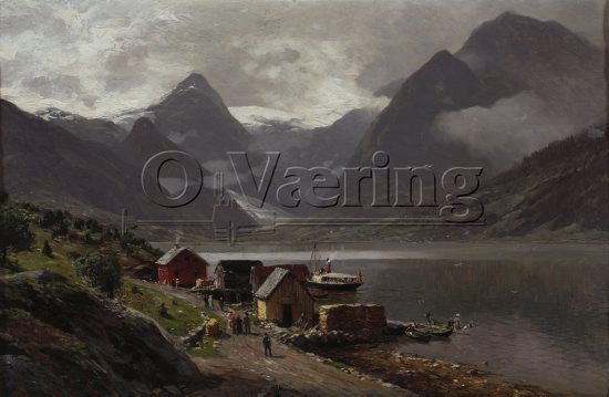 Anton Rasmussen (1857-1914), 
Size: 38x57 cm, 
Genre: Oil on canavas, 
Location: Private, 
Photo: Per Henrik Petersson