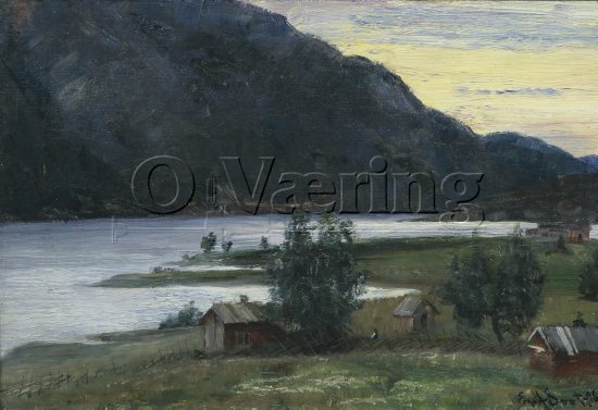 Eyolf Soot (1858-1928)
Size: 28.5x42 cm
Location: Private
Photo: O.Væring