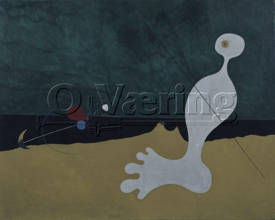 Artist: Joan Miró (1893-1983) Spanish painter/
Dimensions: 73x92 cm/
Photocredit: O.Væring/Artist/
Digital Size: High-res TIFF and JPG/