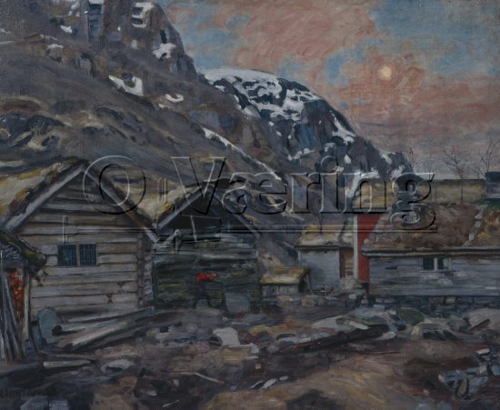 Bernt Wilhelm Tunold (1877-1946)
Size: 91 x110 cm
Location: Private
Photo: O.Væring