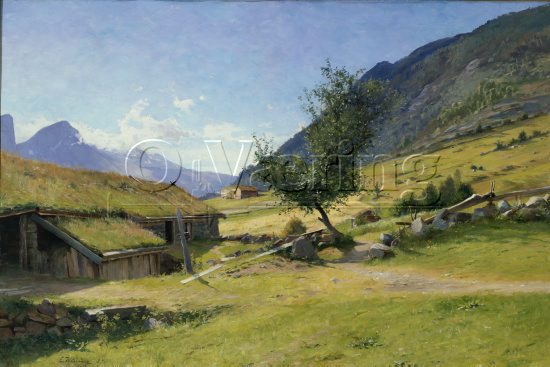 Even Ulving (1863-1952), 
Size: 115x77 cm,
Genre: Oil
Location: Private, 
Photo: Per Henrik Petersson