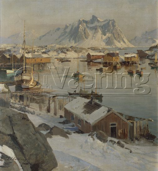 Even Ulving (1863-1952)
Size: 42x38 cm
Location: Private
Photo: O.Væring