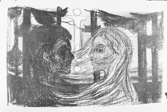 Dragning II 
Negativer fra Væringsamlingen 


, Edvard Munch (1883-1944), 
Photo/Copyright: O.Væring 