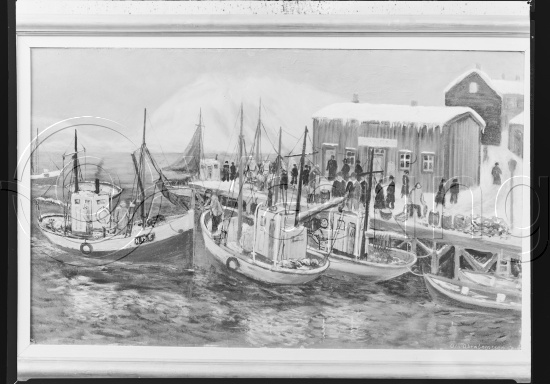 Glassplate og negativ film