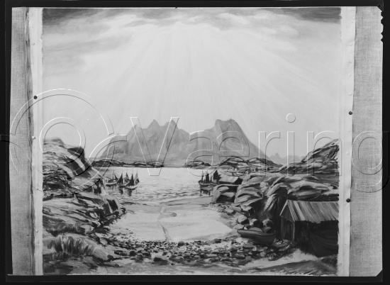 Glassplate og negativ film