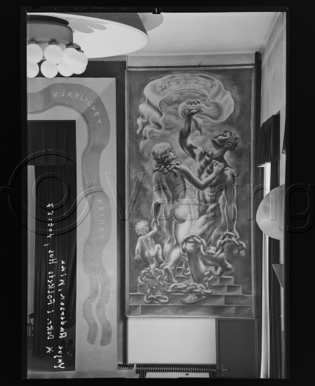 Glassplate og negativ film